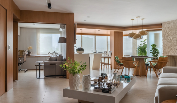 Living Room sob medida marel granja viana