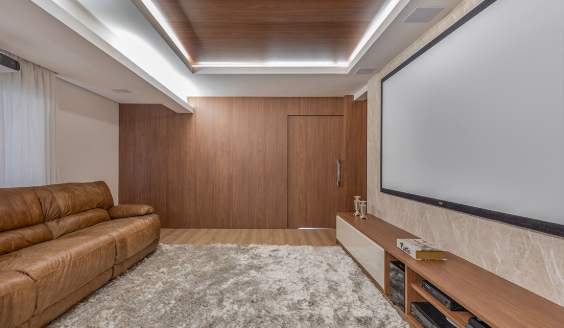 Home theater sob medida Marel Granja Viana